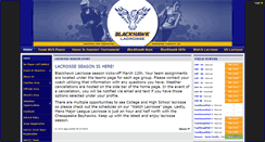 Desktop Screenshot of blackhawklacrosse.com